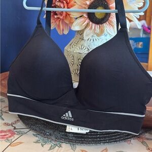 Adidas Women's Black Sports Bra